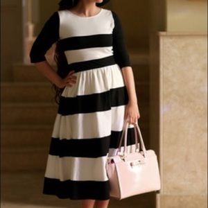 Dainty Jewels striped dress